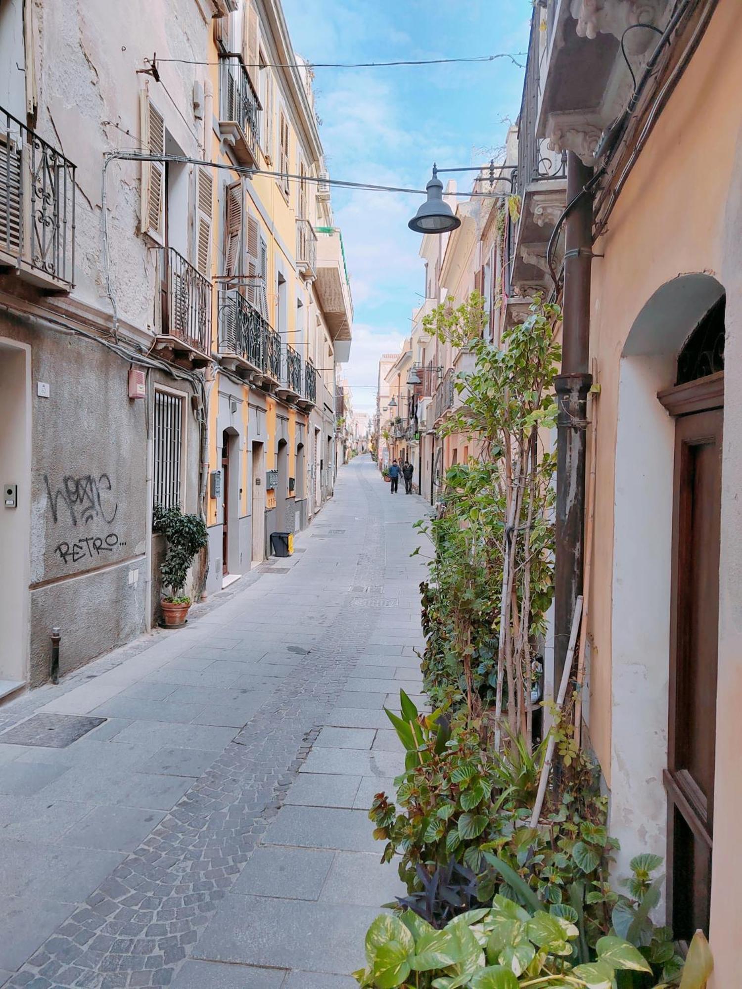 Lu House Appartamento Bastione Cagliari Luaran gambar
